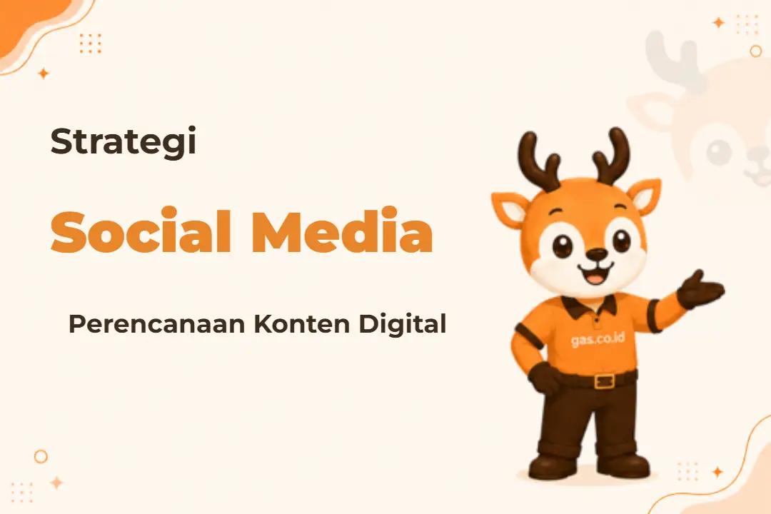 Infografis program Social Media Strategy