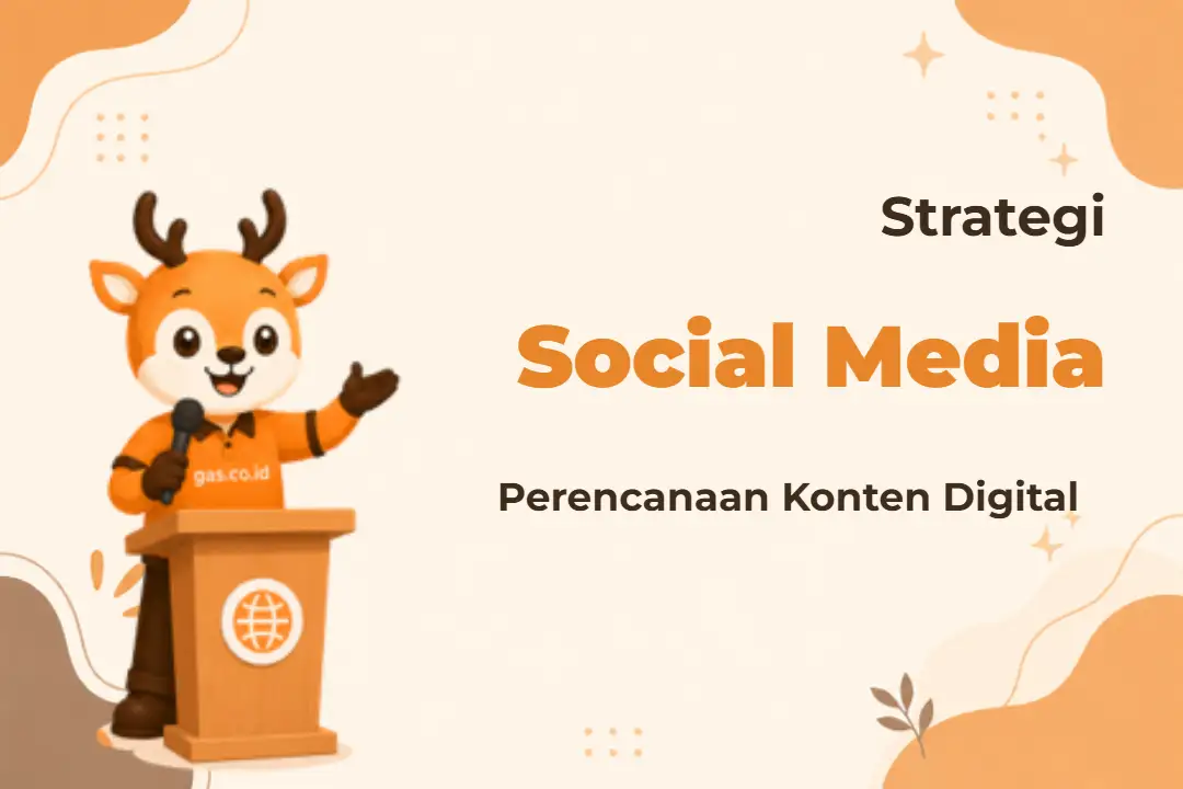 Banner kelas Social Media Strategy