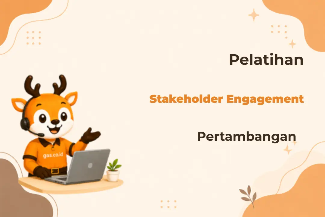 Banner kelas Stakeholder Engagement Pertambangan