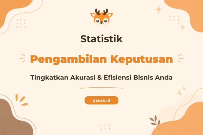 Pelatihan Statistics Decision Making Komprehensif untuk Profesional