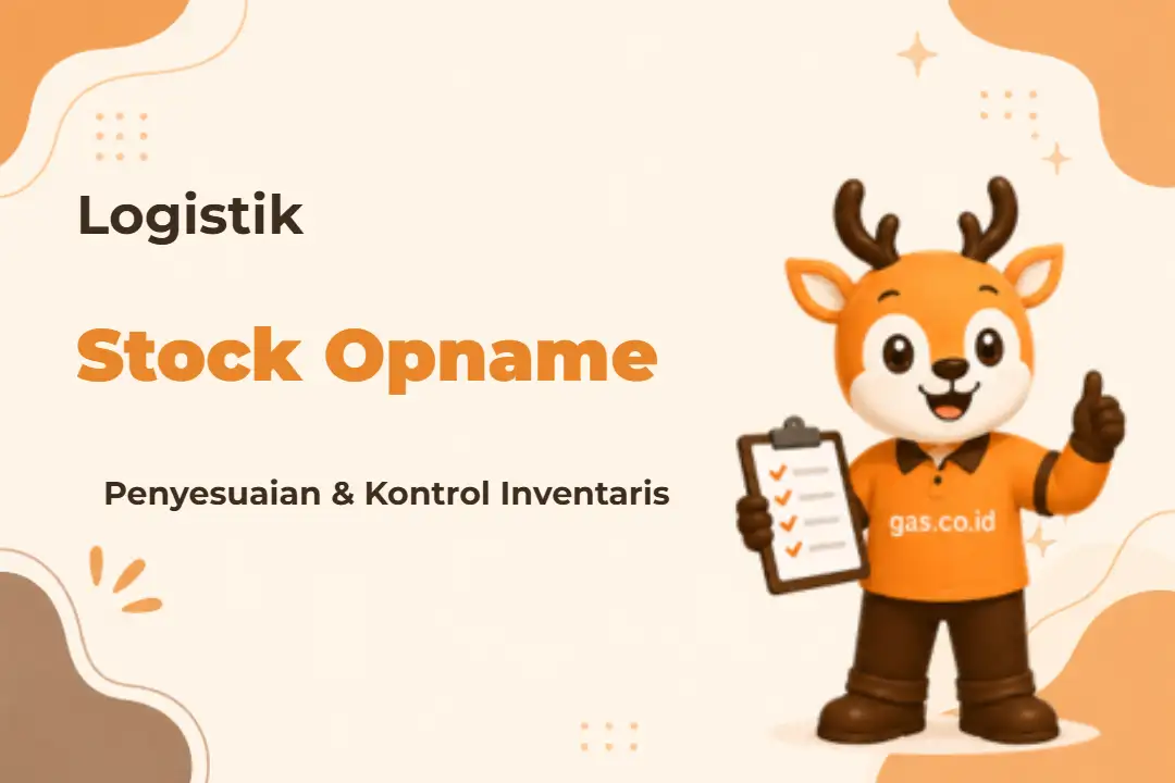 Infografis program Stock Opname Logistik