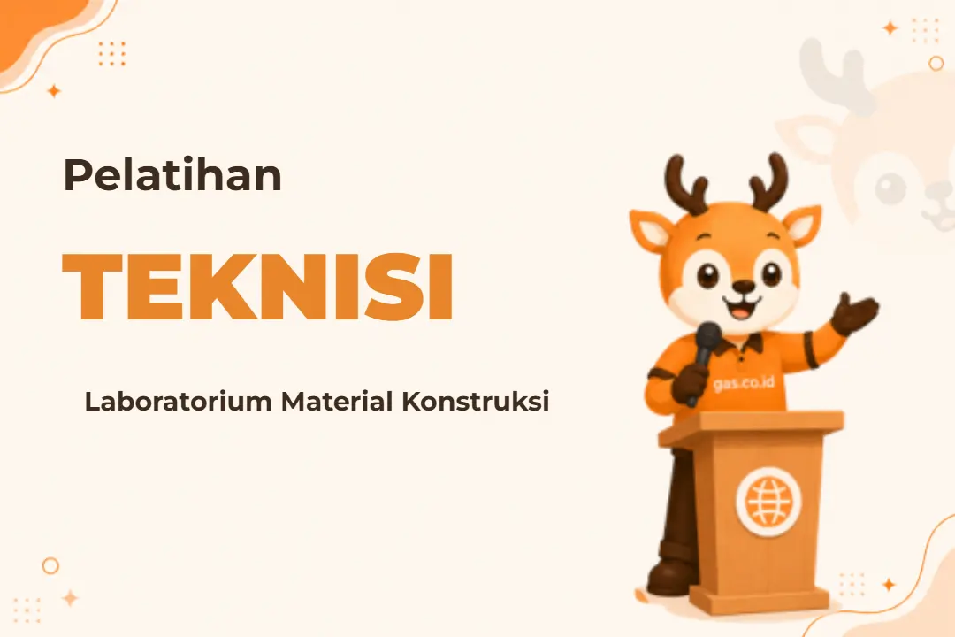 Infografis program Teknisi Laboratorium Material Konstruksi