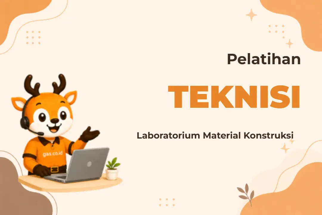 Banner kelas Teknisi Laboratorium Material Konstruksi