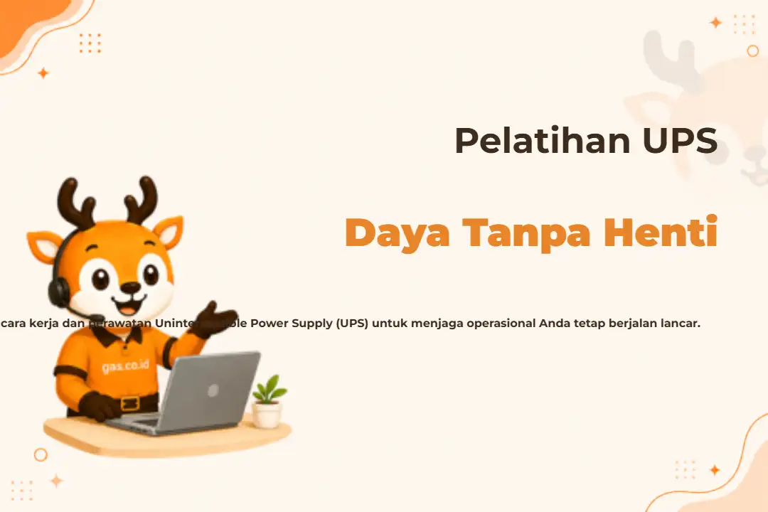 Pelatihan Uninterruptible Power Supply