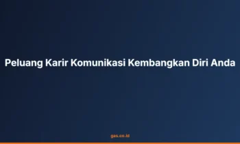 Peluang Karir Komunikasi