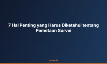 pemetaan survei penting