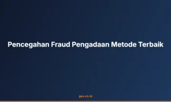 Pencegahan fraud pengadaan