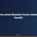 Solusi Praktis untuk Masalah Umum dalam Perkiraan Sendiri