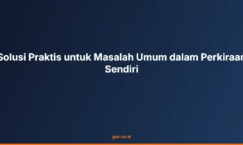 Perkiraan Sendiri