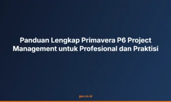 Primavera P6 project management