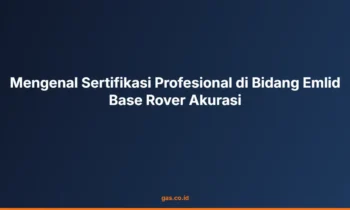 Sertifikasi Emlid Base Rover