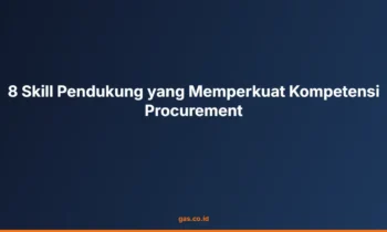 skill pendukung procurement