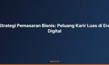 Strategi Pemasaran Bisnis