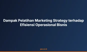 strategi pemasaran efisiensi operasional