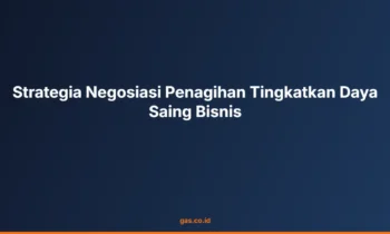 strategia negosiasi penagihan