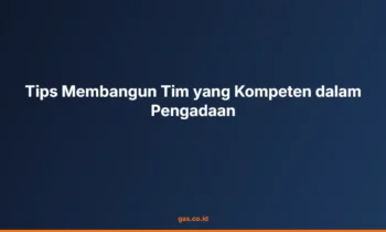 Tim Kompeten Pengadaan