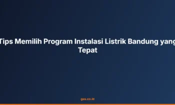 program instalasi listrik