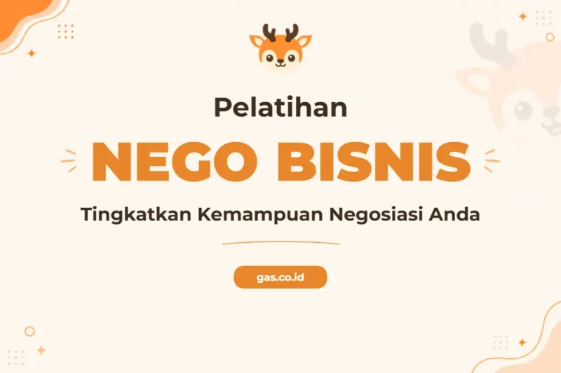 Training Business Negotiation Bersertifikat untuk Profesional Sukses