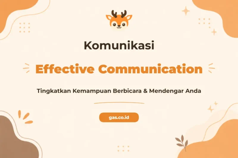 Training Communication Skills untuk Profesional Unggul