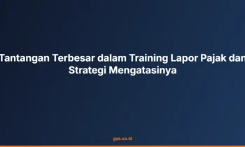 training lapor pajak