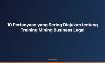 Training Mining Business Legal