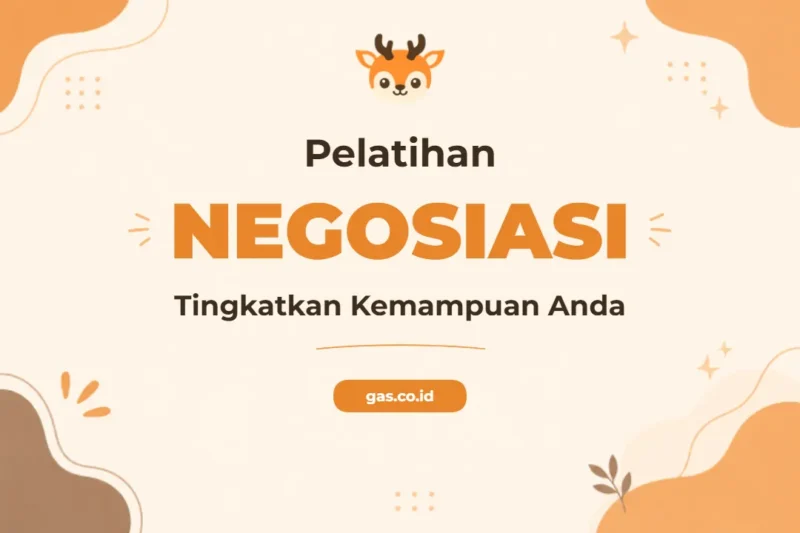 Training Negotiation Skill Tingkatkan Kemampuan Anda Mencapai Kesepakatan Optimal