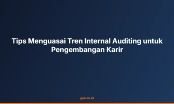 Tren Internal Auditing Karir
