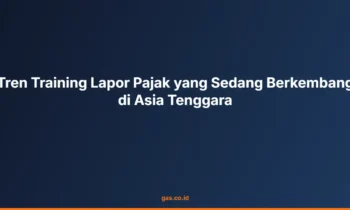 Tren training lapor pajak