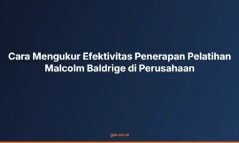 ukur efektivitas malcolm baldrige