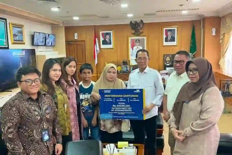 ASN Batam Meninggal Saat Bertugas Terima Santunan Rp248 Juta