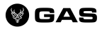 logo gas black